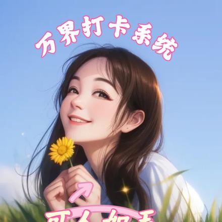 万界打卡系统，可人如玉可心如兰